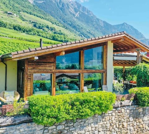 Sublime Chalet in the vineyards