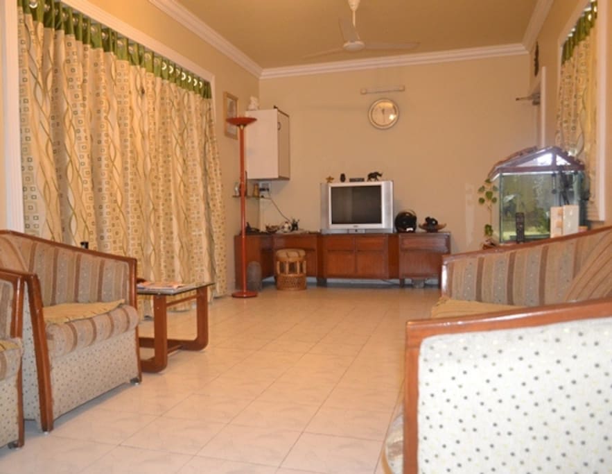 This is the main entry to home, our living room