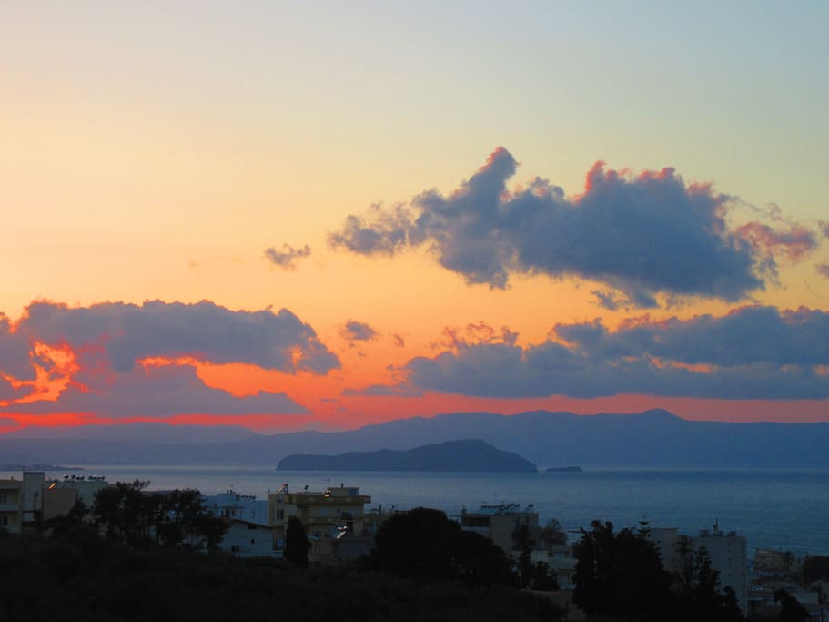 view from balcony