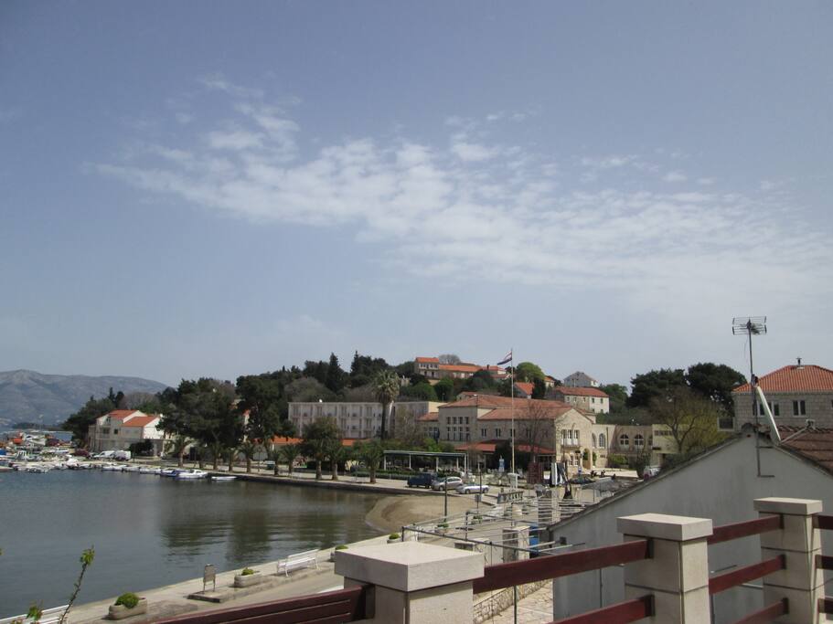 view from terrace