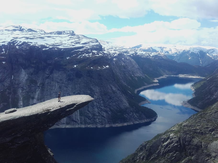 Trolltunga,a natural attractions in Hardanger,a nice daytrip from my home