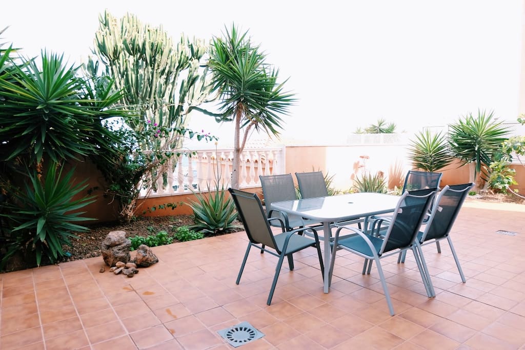 Acogedora terraza