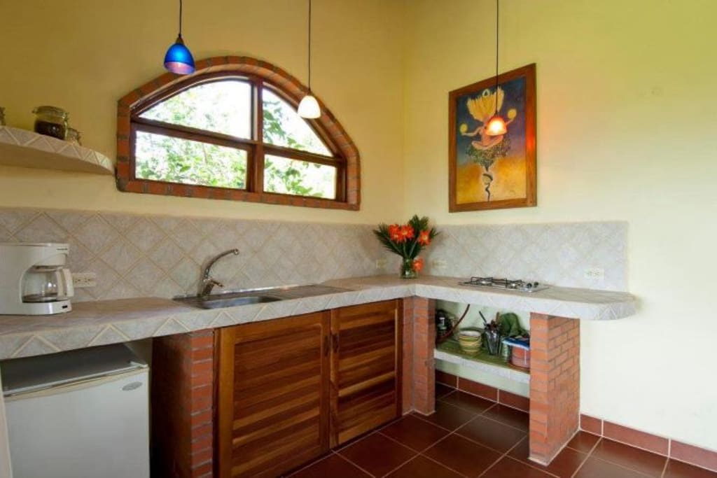 Villa Pericos has a lovely little kitchenette for your use.