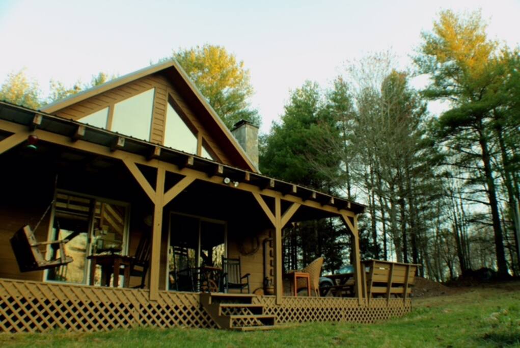 Front of cabin