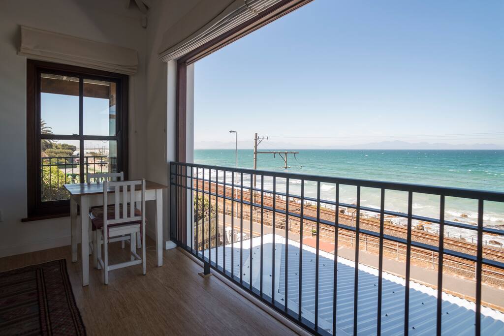 View from upstairs lounge