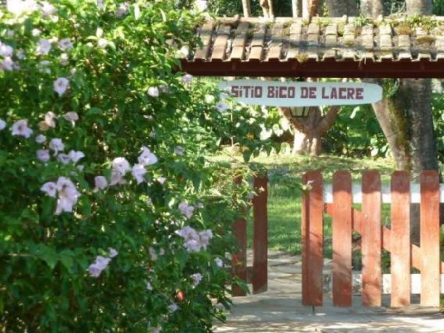 Entrada do sitio