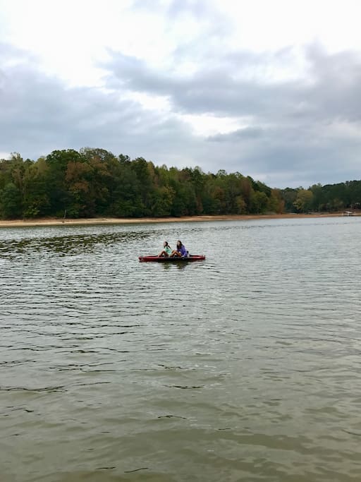 Paddle boat and Kayak is there for your enjoyment.