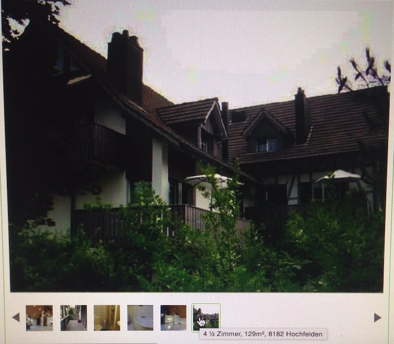 large, and private balcony