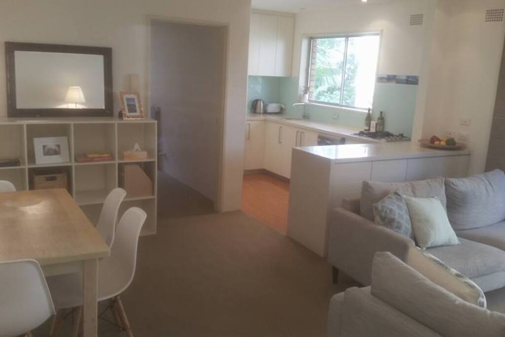 Spacious open plan
