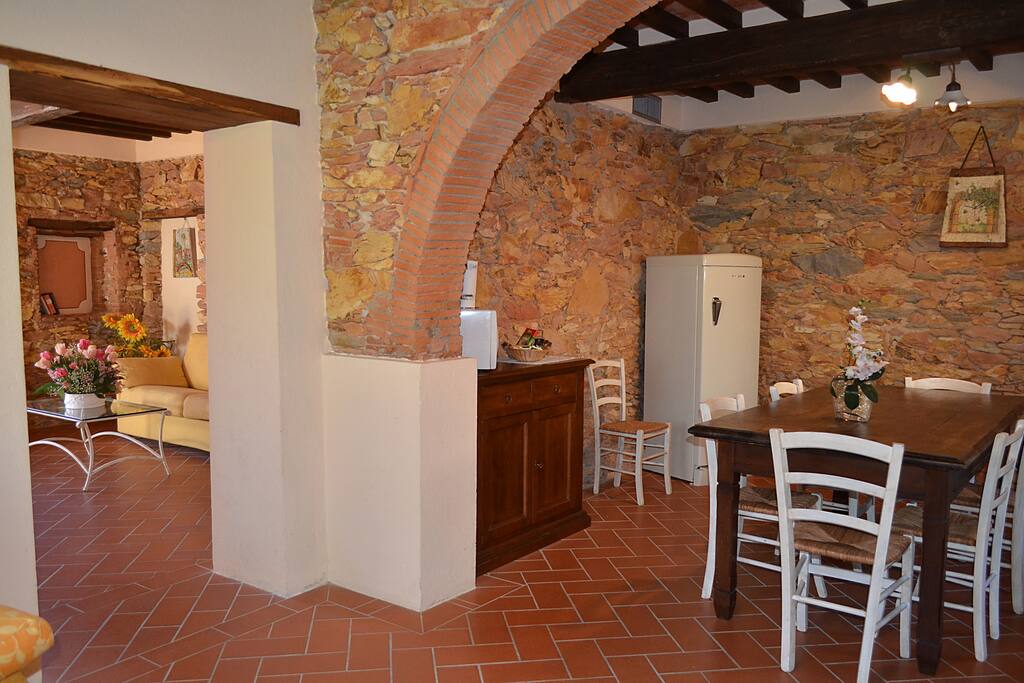 Soggiorno e cucina appartamento Camelia