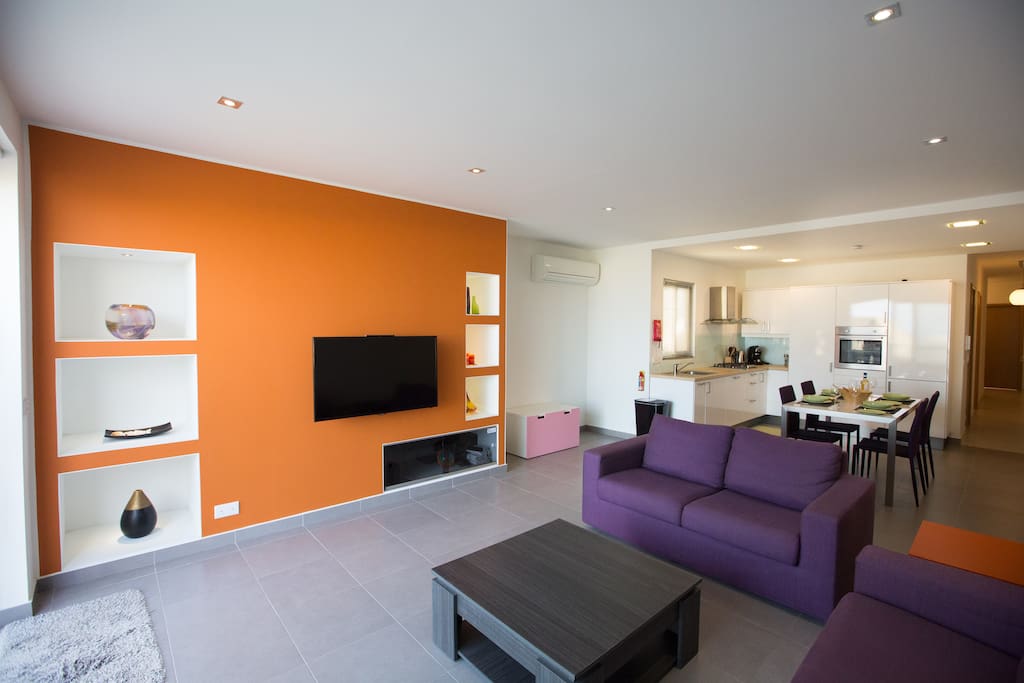 Spacious living area