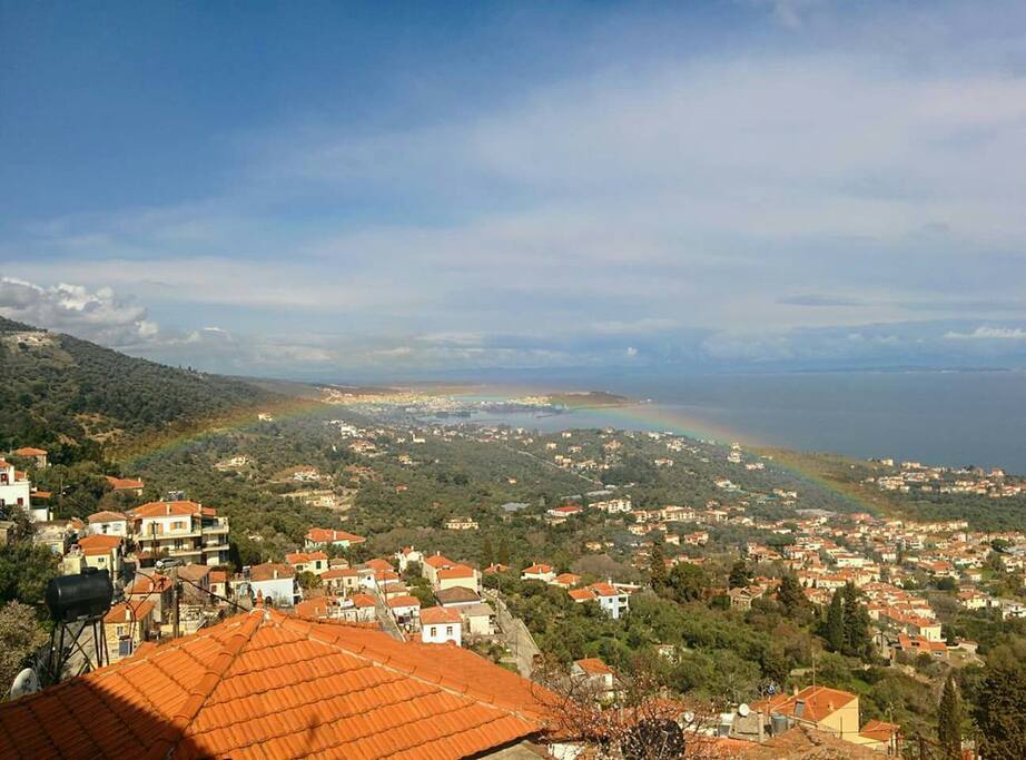 Mytilene under the rainbow..