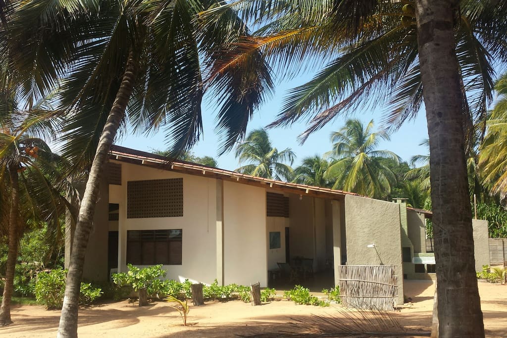 Lateral da casa