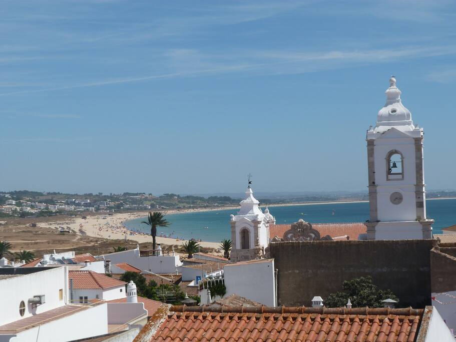 Vista panorâmica do quarto