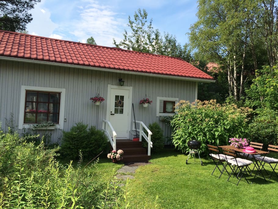 cabin outside
