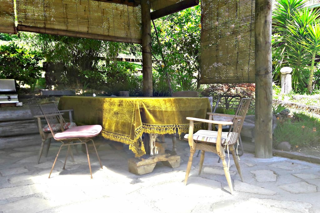 Beer garden and bbq
