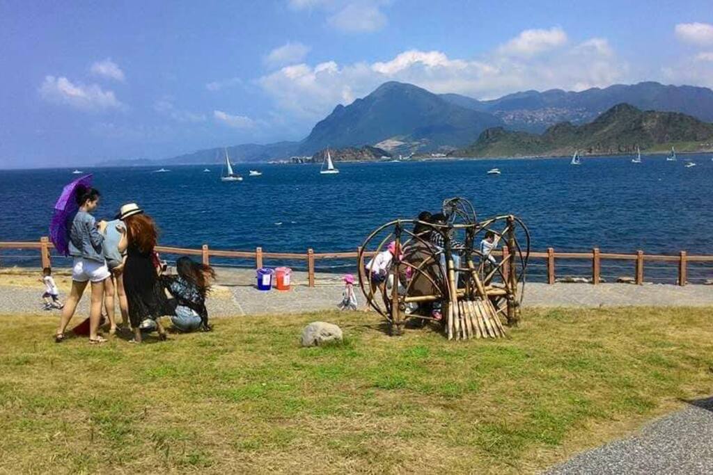 潮境公園帆船出遊