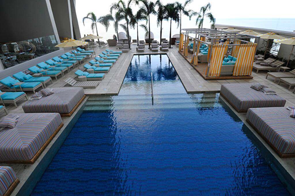 swimming pool area