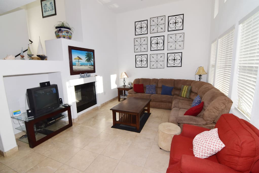 san felipe baja El dorado Ranch resort 12-2 living room chimny