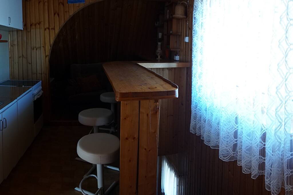 Private kitchen corner