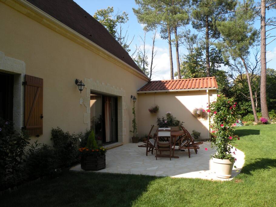 terrasse chaleureuse