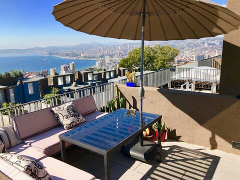 Valparaiso, Cerro Alegre,The Best and Most Cute Loft