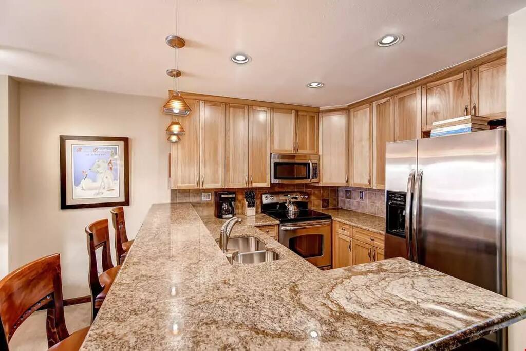 Prepare meals for your friends and family in the privacy of your own fully-equipped kitchen.