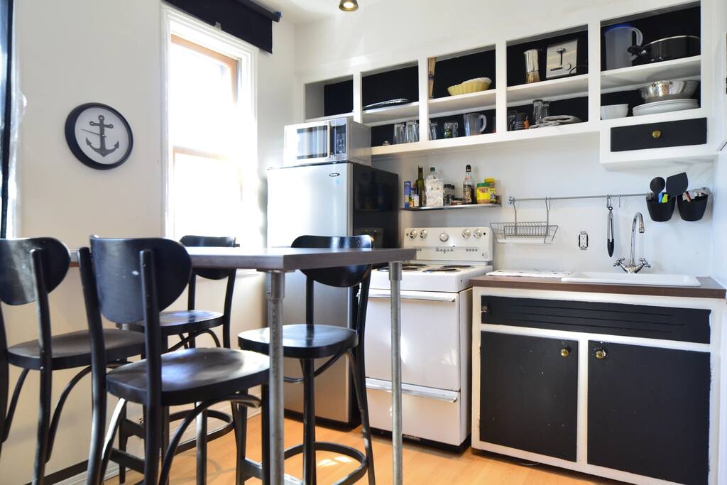 Equipped kitchen