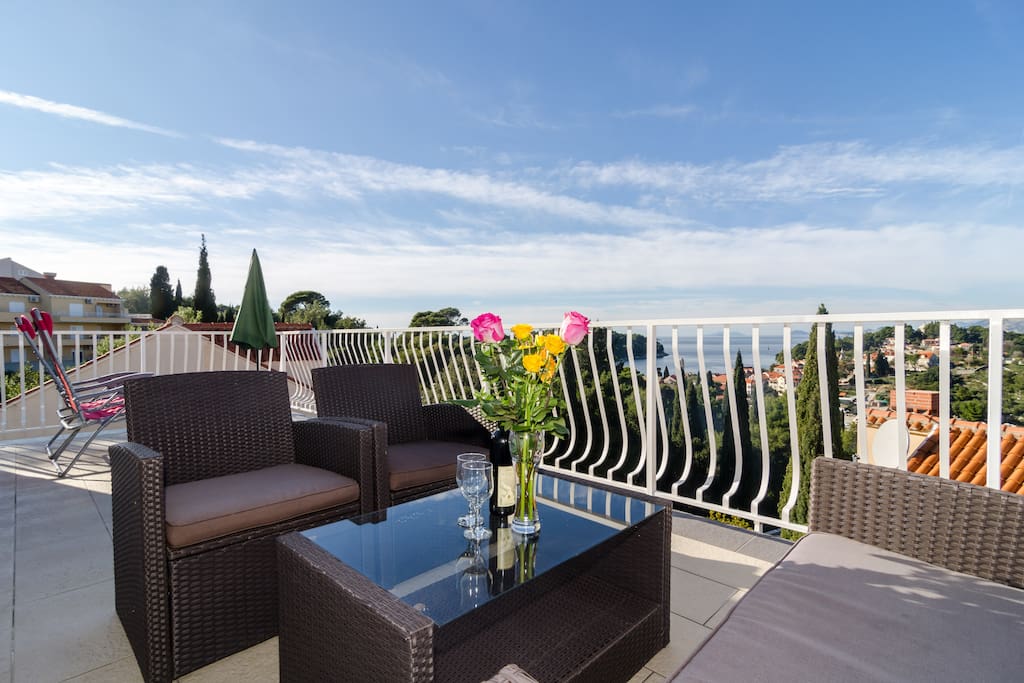 Terrace with amazing view