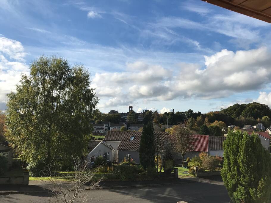 View from the front of the house