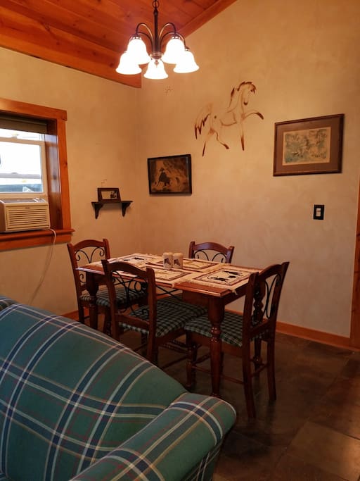 Dining area.
