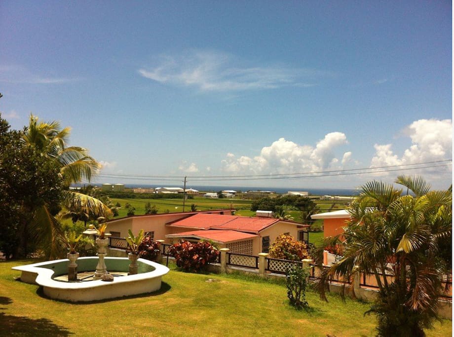 Great balcony views.