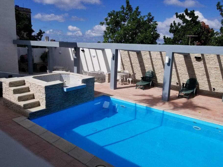 Other view of the pool area