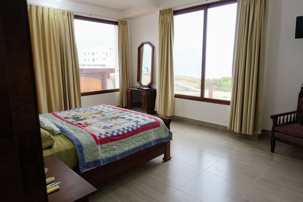 Tu espaciosa habitación con océanoview.