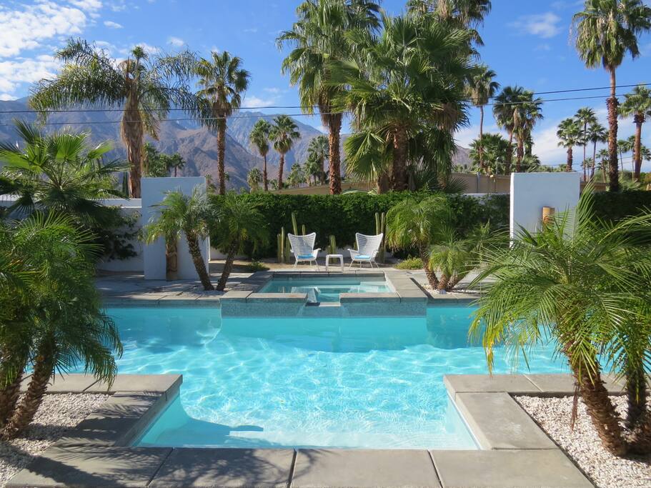 West facing pool deck for a full day of sun