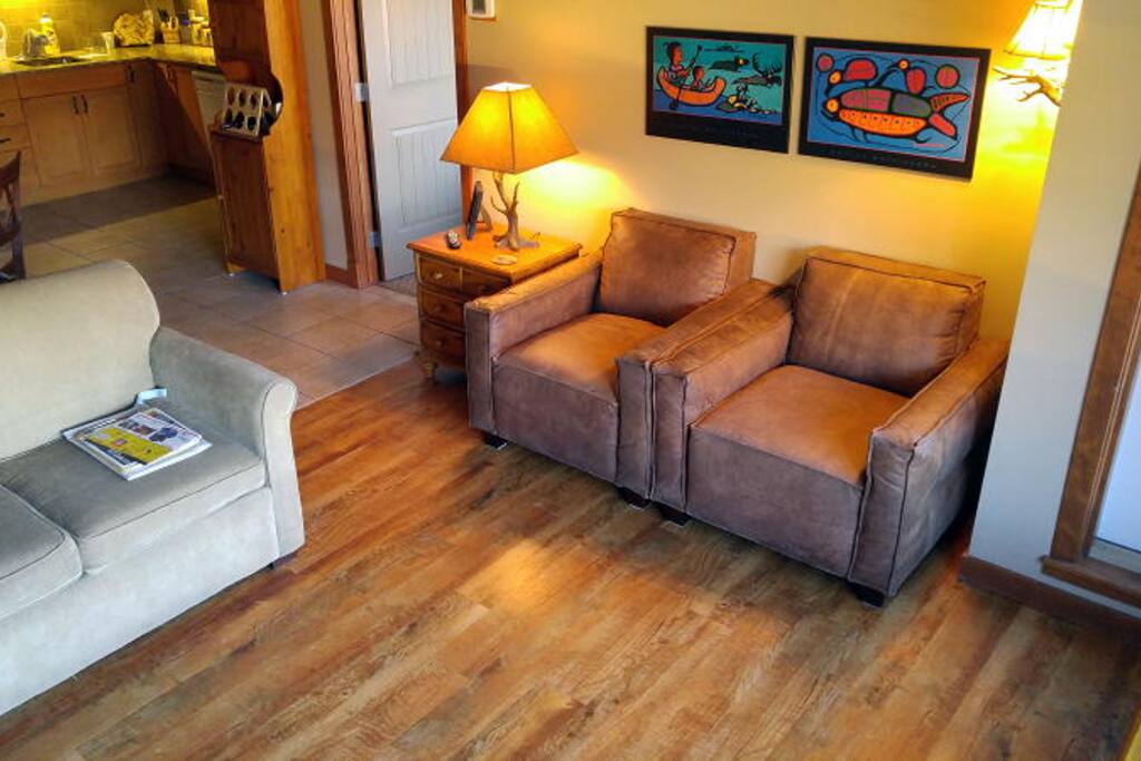 New hardwood flooring