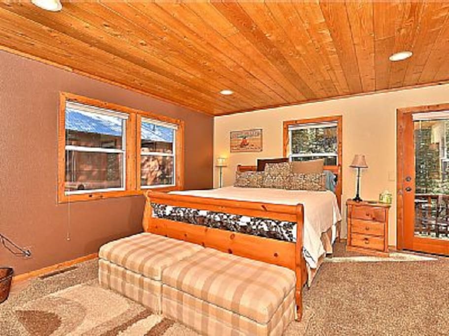 Master Suite with Gas Fire Place