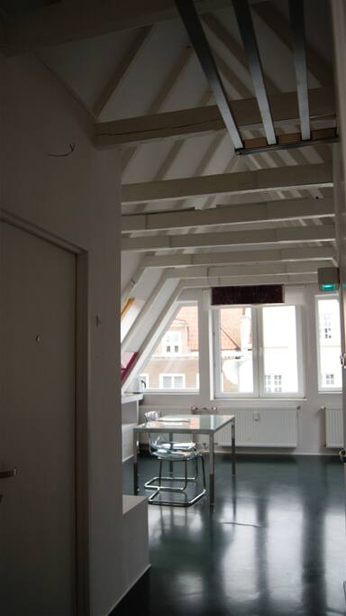 Blick vom Eingang Richtung Wohnraum