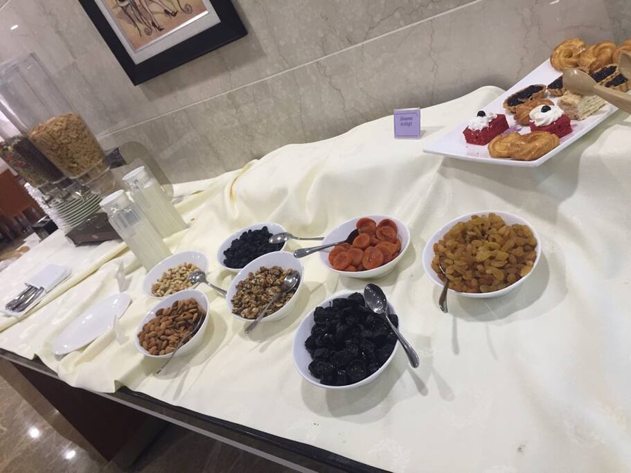 Breakfast buffet