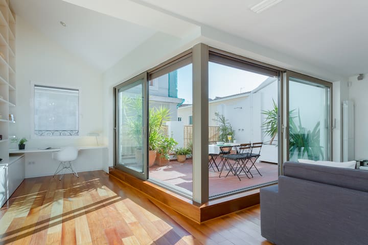 Ático dúplex entre Sol y Gran Vía