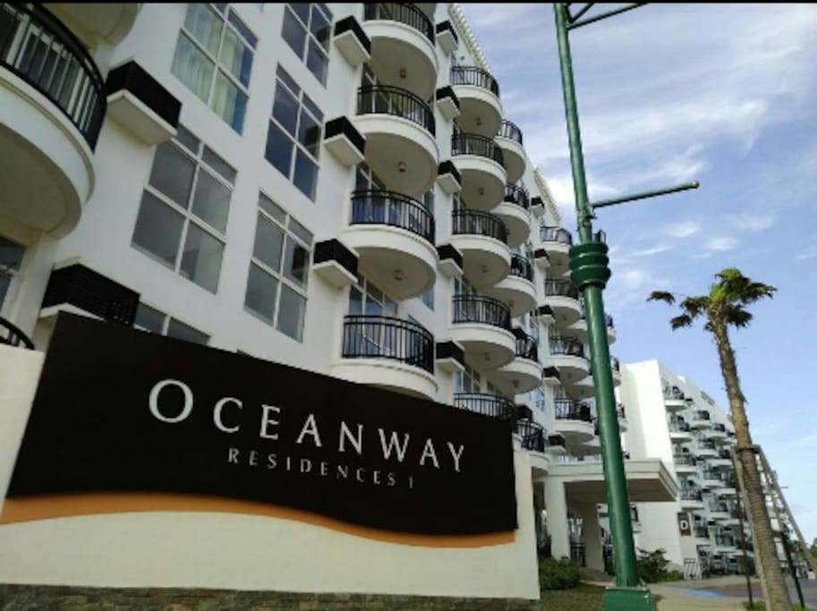 Outside view of Oceanway Residences condo.
