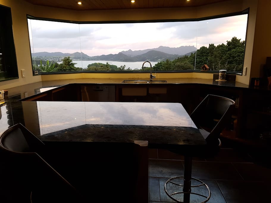 Large common kitchen area with tea and coffee facilities