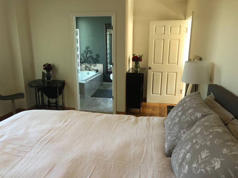 Attached private bathroom