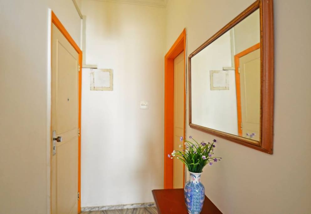Entrada do apartamento