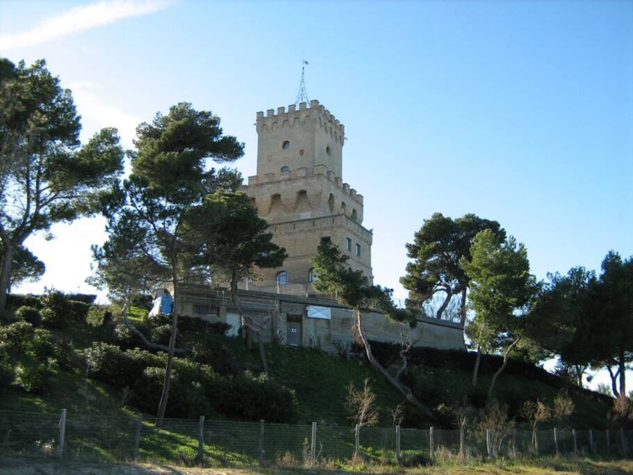 Torre di Cerrano sede del Laboratorio di Biologia Marina e Area Marina Protetta