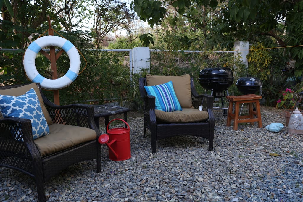 Outdoor grilling spot