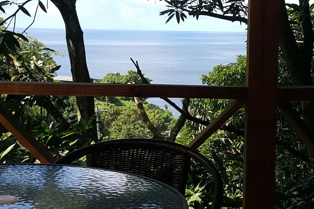 view from deck
