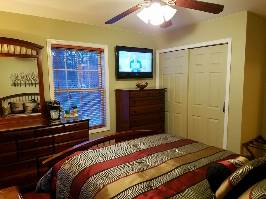 Plenty of room to walk around and enjoy your stay.