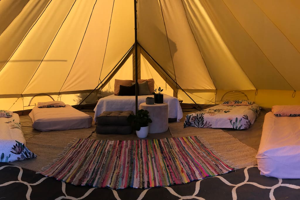Evangeline bell tent - Sleeps up to 6 people