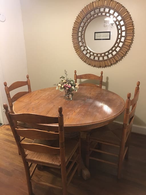 Dining room area